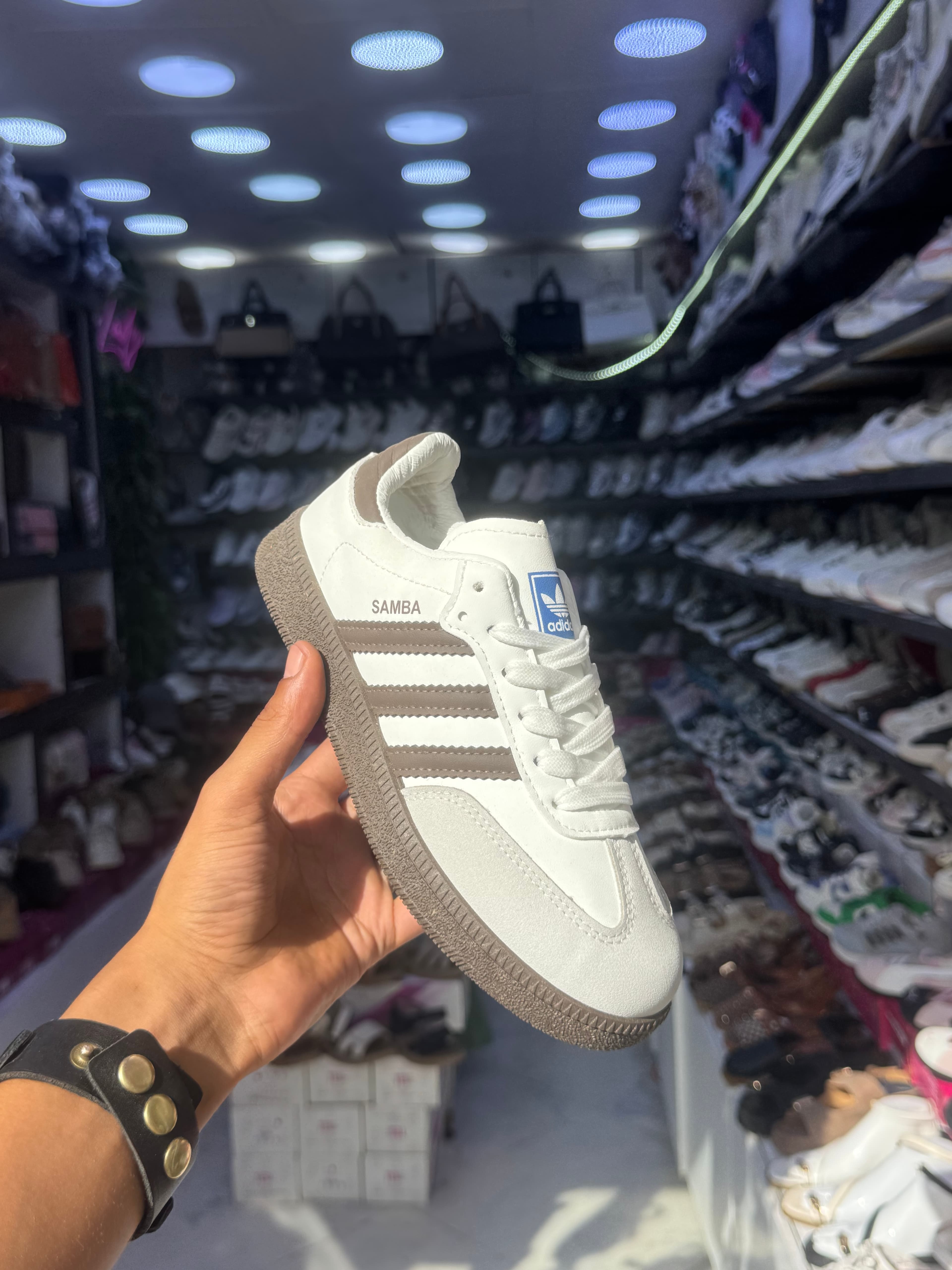 Adidas samba — White&brown