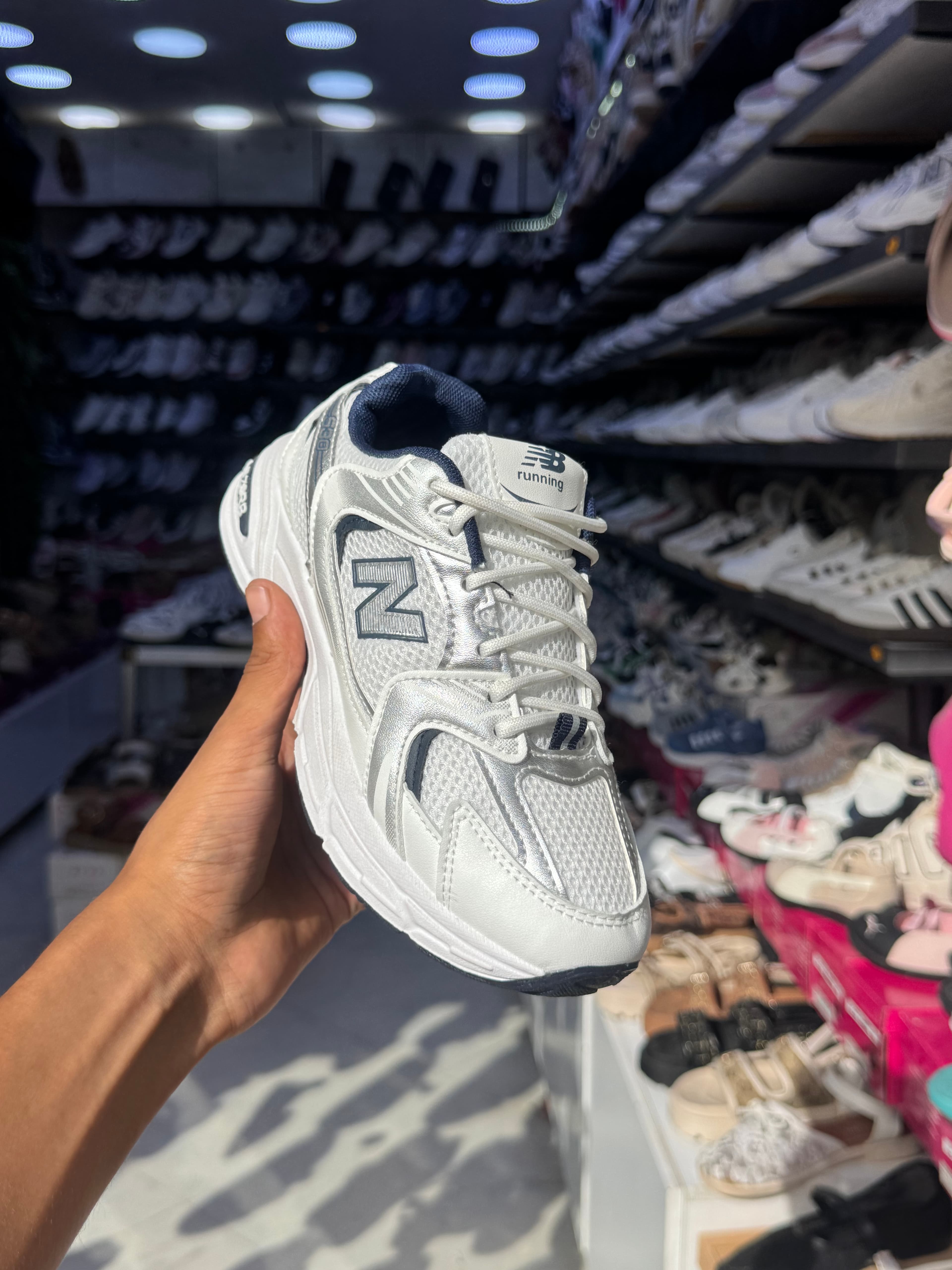 New Balance 530 — White&blue