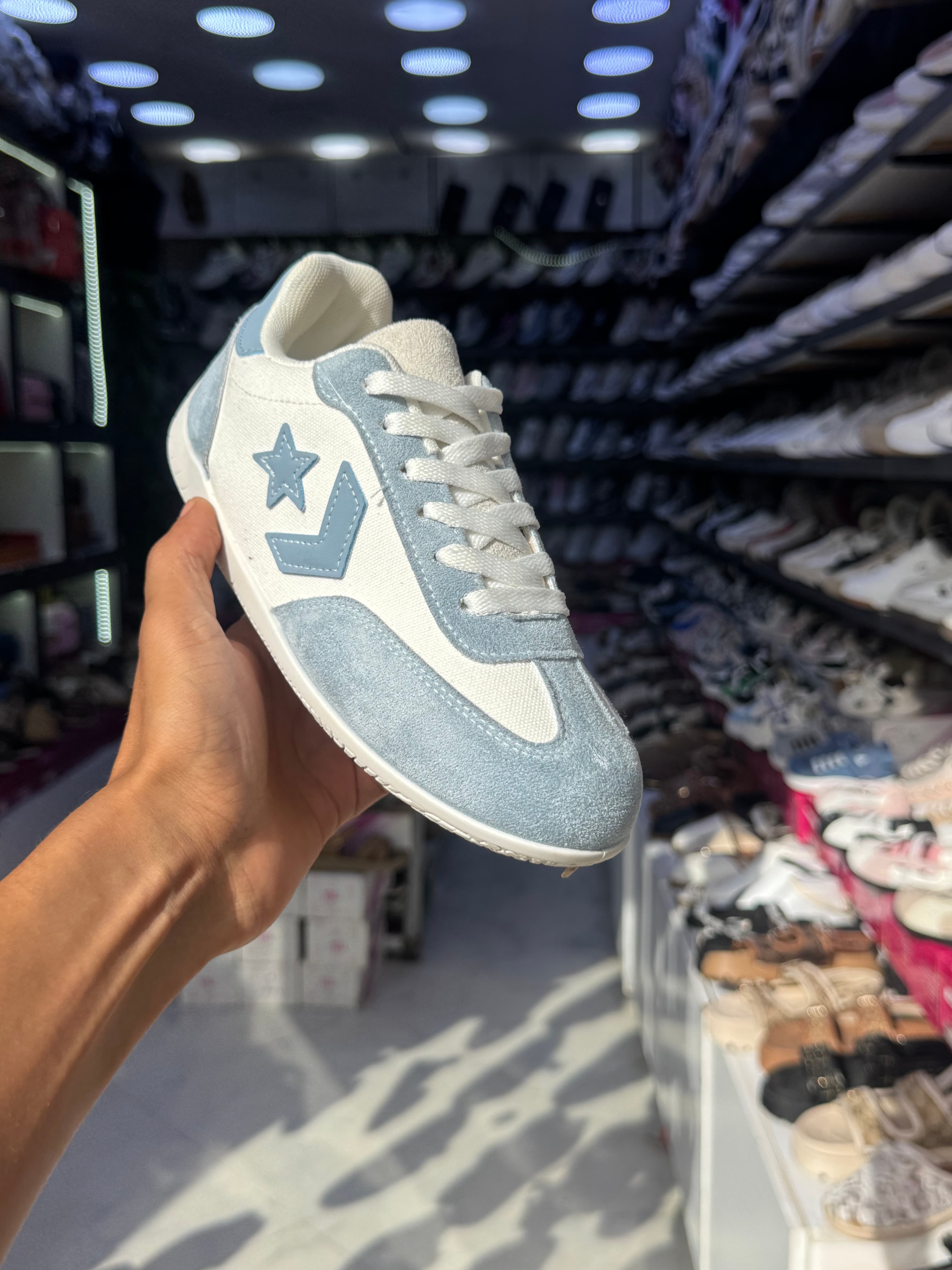 Convers Runstar ⭐️ — White&blue