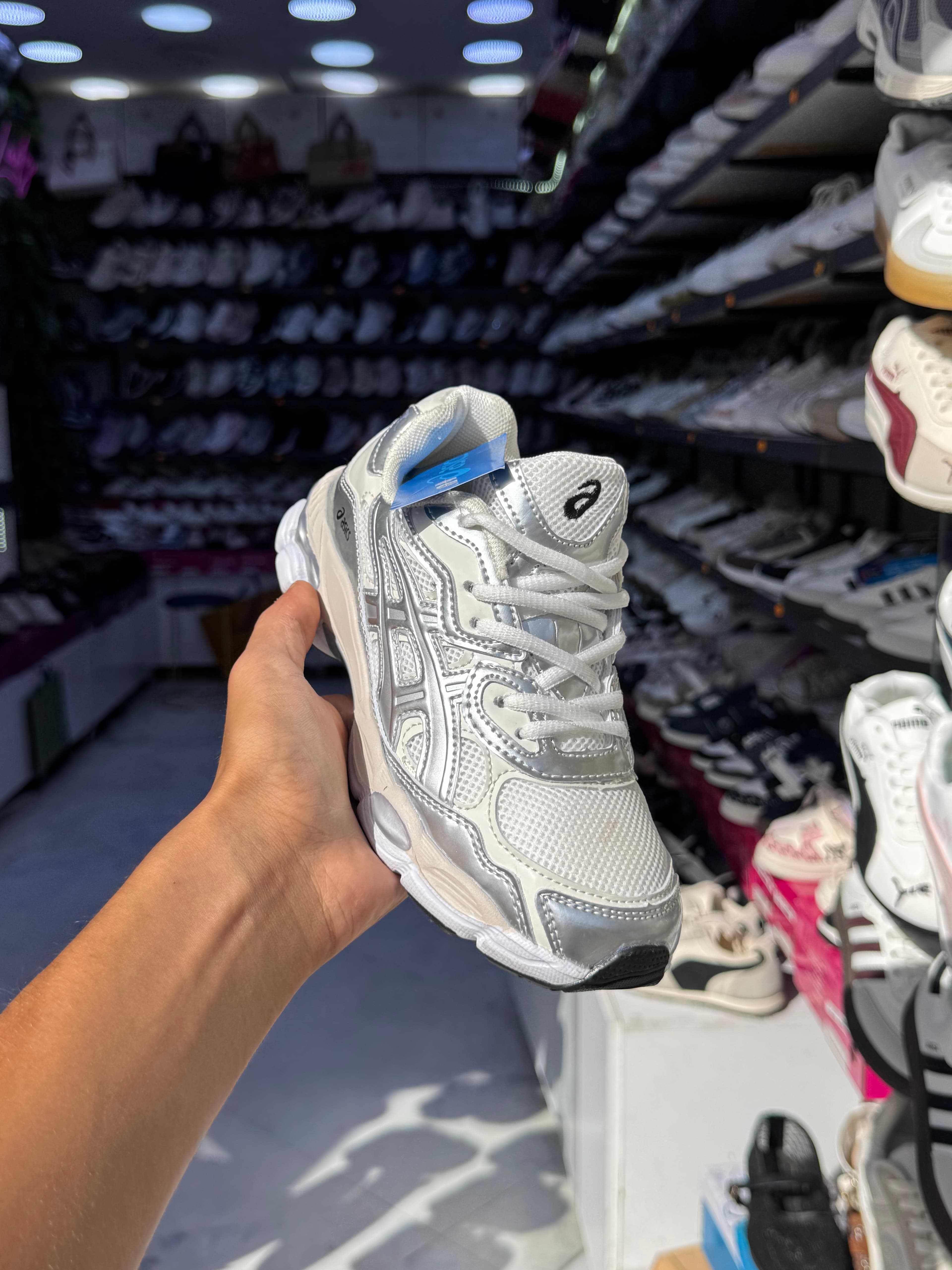 ASICS GEL-NYC — White-Silver