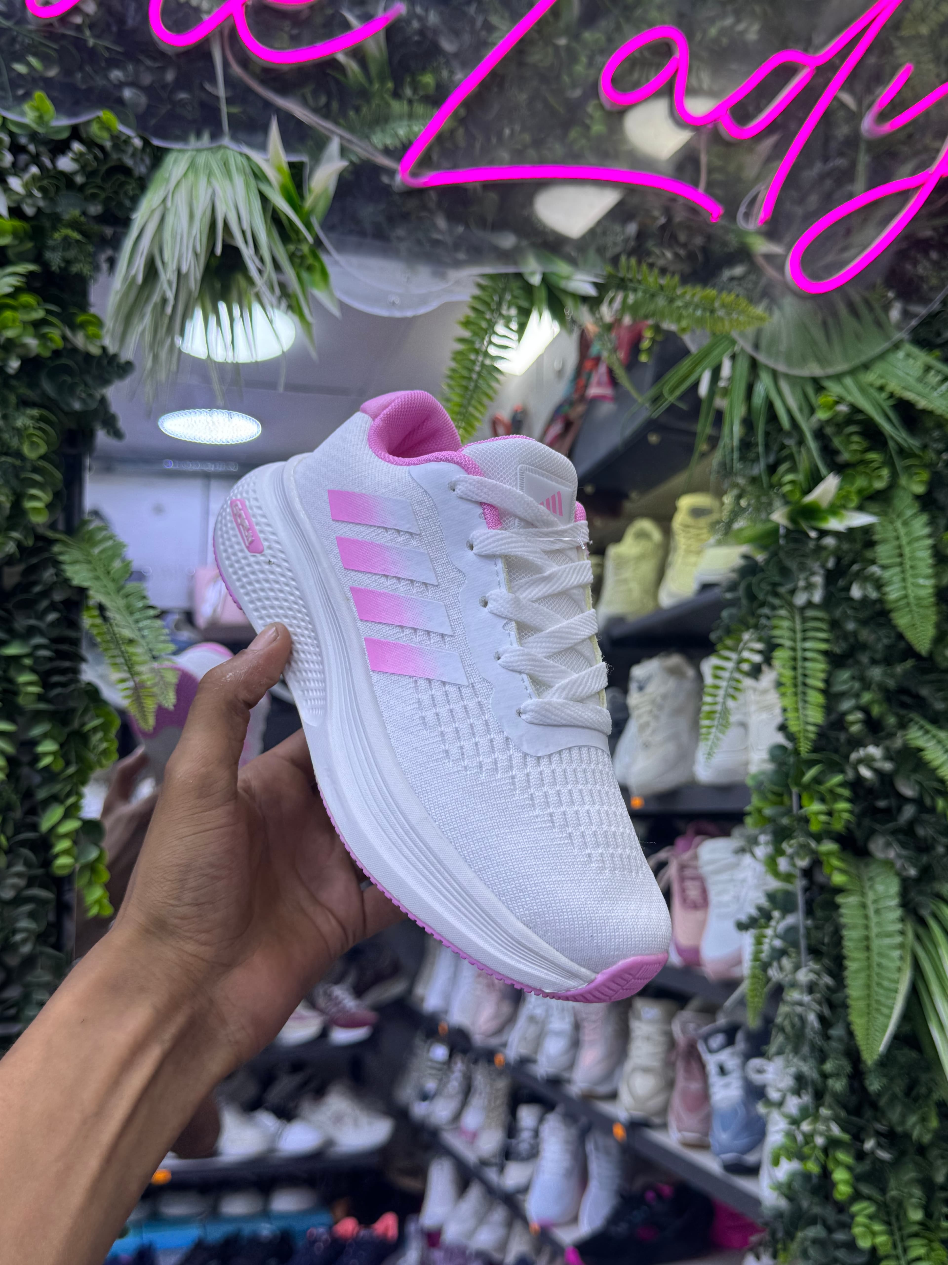 Adidas G-Run حطة و راحة — White&pink
