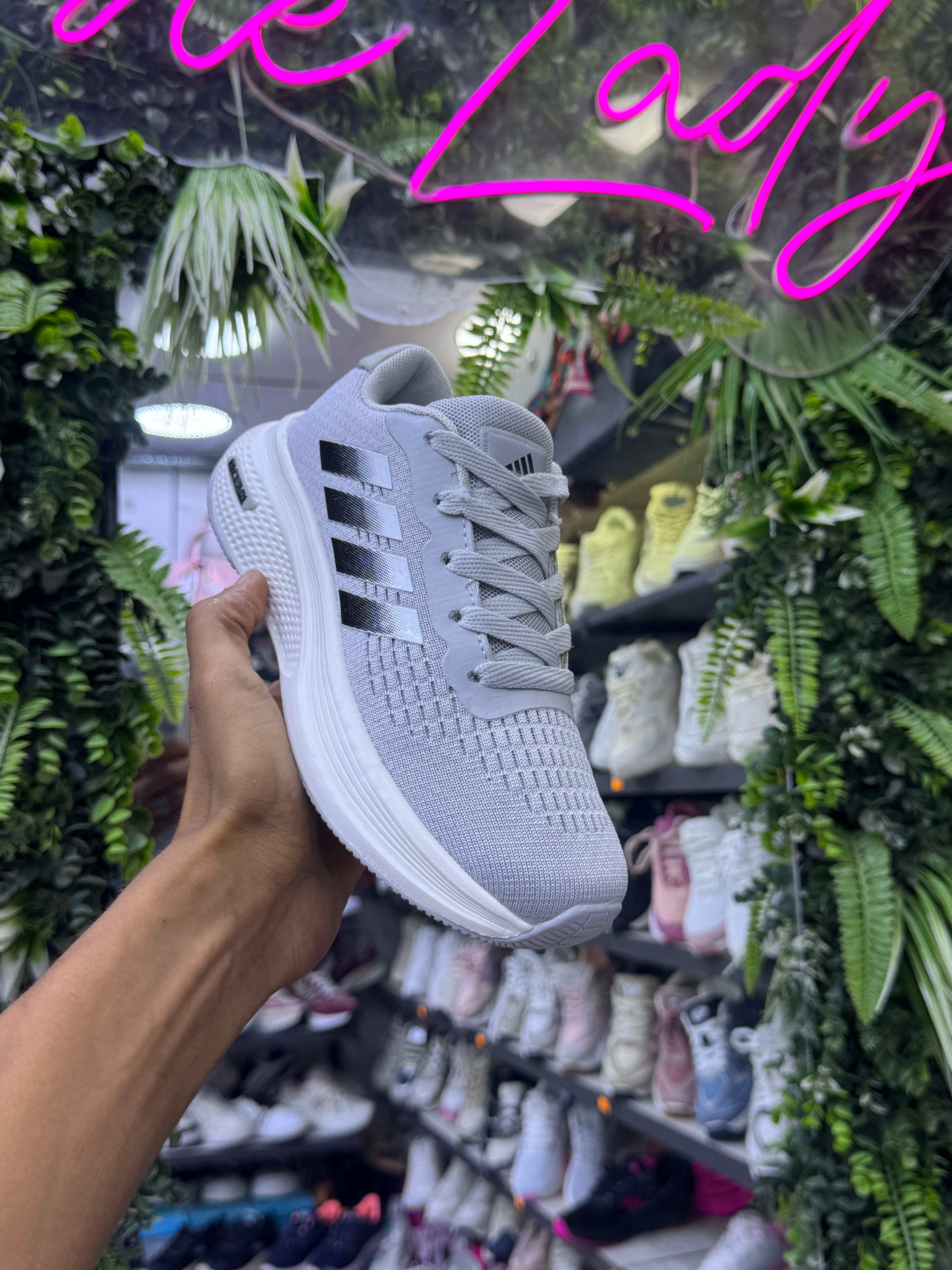 Adidas G-Run حطة و راحة — Grey&Black